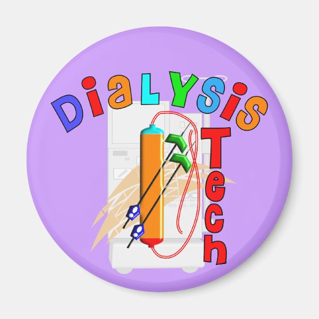 Dialysis Tech Gifts Magnet (Front)