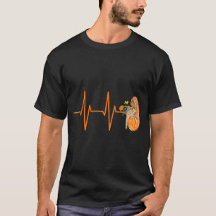Dialysis Tech Nephrology Nurse Kidney Heartbeat Pu T-Shirt