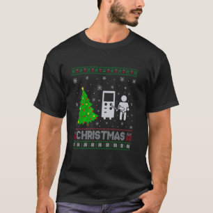 Dialysis Tech Xmas Tree Lighting Ugly Christmas Sw T-Shirt