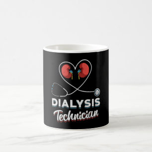 Dialysis Technician Love Nurse Nephrology Tech Coffee Mug