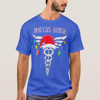 Dialysis Technician Nephrology Nurse Christmas 202 T-Shirt