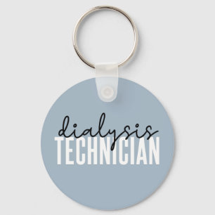 Dialysis Technician Nephrology Tech Gifts Key Ring