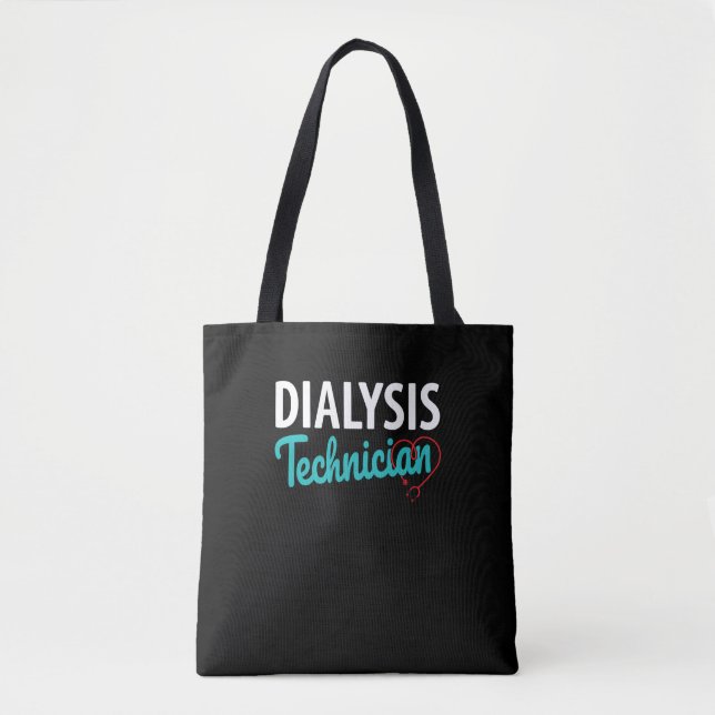 Dialysis Technician Tote Bag (Front)