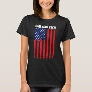 Dialysis Technician US America Nephrology Tech T-Shirt