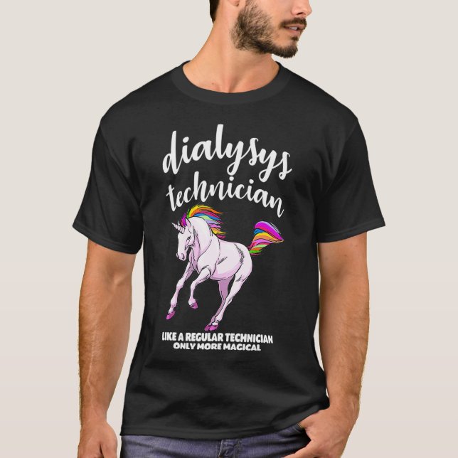 Dialysis Unicorn Shirts Patient Nurse Kidney (Front)