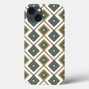 Diamante in green iPhone 13 case