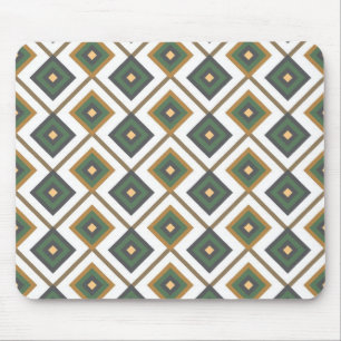Diamante in green mouse mat