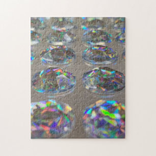 Diamon Jewelry Colorful Bright Creative  Jigsaw Puzzle