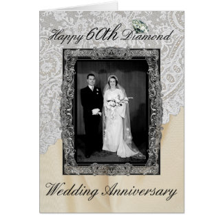  Diamond  Wedding  Anniversary  Cards  Invitations Zazzle co uk 