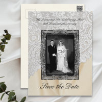 Diamond 60th Wedding Anniversary Save The Date