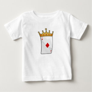Diamond Ace with King Crown Baby T-Shirt