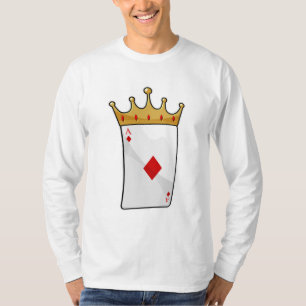 Diamond Ace with King Crown T-Shirt