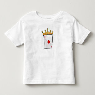 Diamond Ace with King Crown Toddler T-Shirt