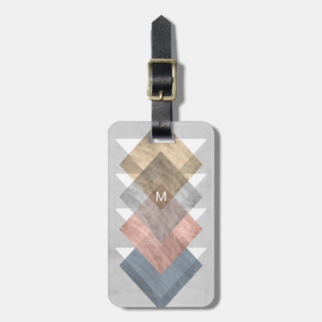 Diamond Align I Luggage Tag (Front Vertical)