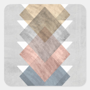 Diamond Align I Square Sticker