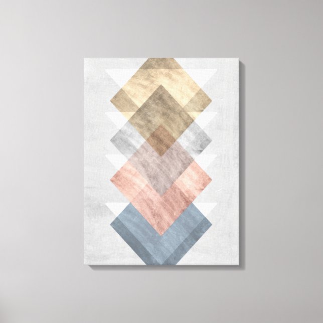 Diamond Allign I Canvas Print (Front)
