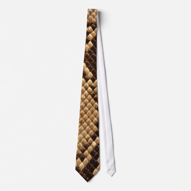 Diamond Back Snake Skin Tie (Front)