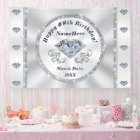 Diamond Banner, Personalised Birthday Banner