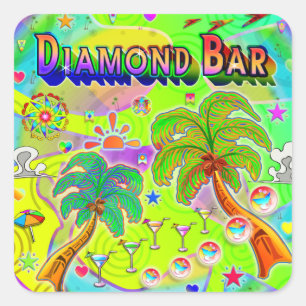 Diamond Bar Mind Focus Sticker
