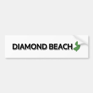 Diamond Beach, New Jersey Bumper Sticker