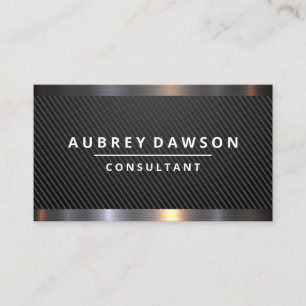 Diamond   Black Patterned Business Card