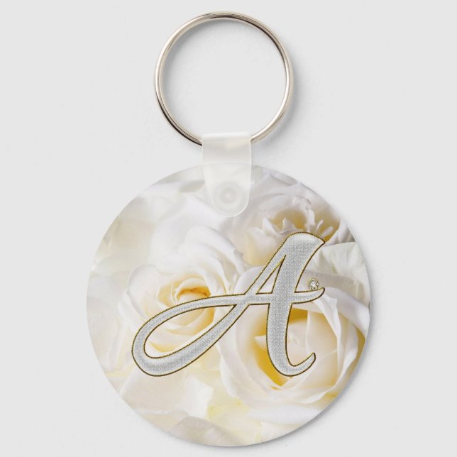 Diamond Bling A Key Ring (Front)