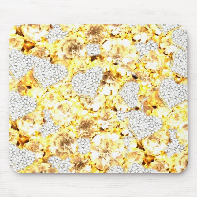 DIAMOND BLING! MOUSE MAT (Front)