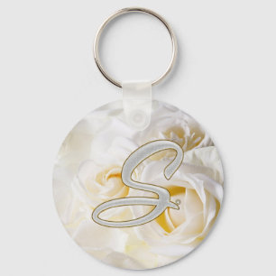 Diamond Bling S Key Ring