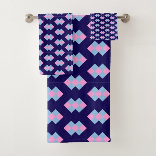 Diamond Blue Towel (Insitu)