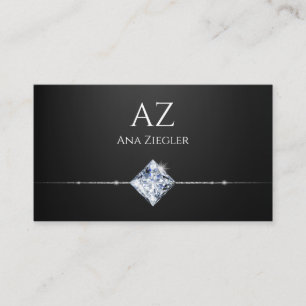Diamond Border Business Card