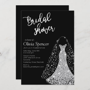 Diamond Bridal Shower Invitation