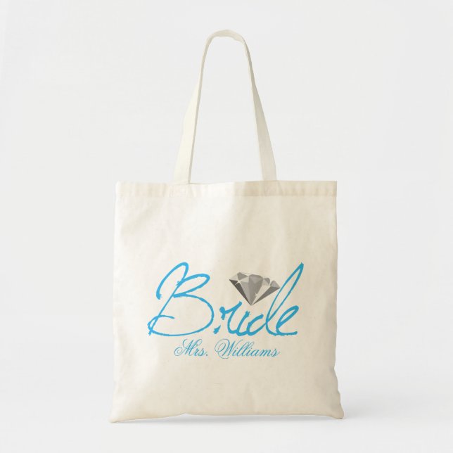 Diamond Bride Tote Bag (Front)