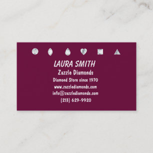 DIAMOND BUSINESS CARD