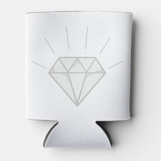 Diamond Can Cooler (Front)