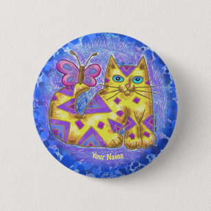 diamond cat pin