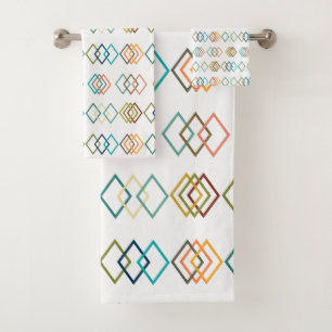 Diamond Chains Bath Towel Set