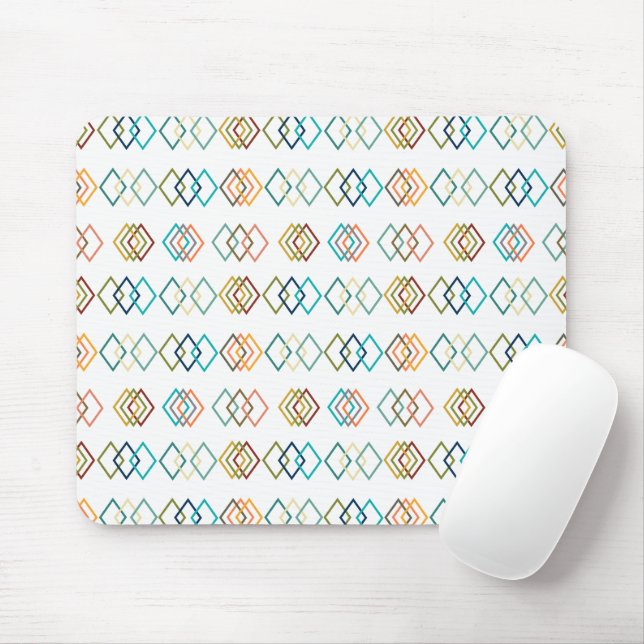 Diamond Chains  Mouse Mat (With Mouse)