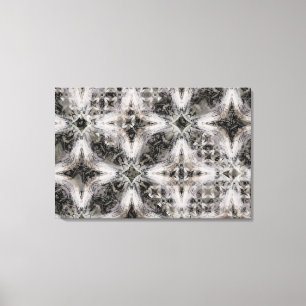 Diamond Chains Pattern Canvas Print