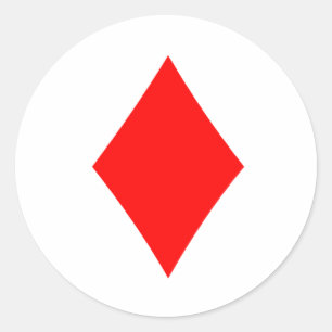 Diamond Classic Round Sticker