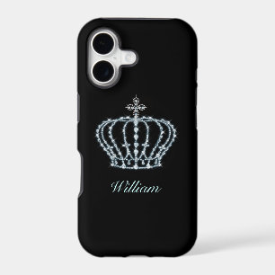 Diamond Crown Customisable iPhone Case