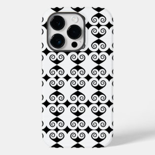 Diamond Curl Pattern Case-Mate iPhone 14 Pro Case