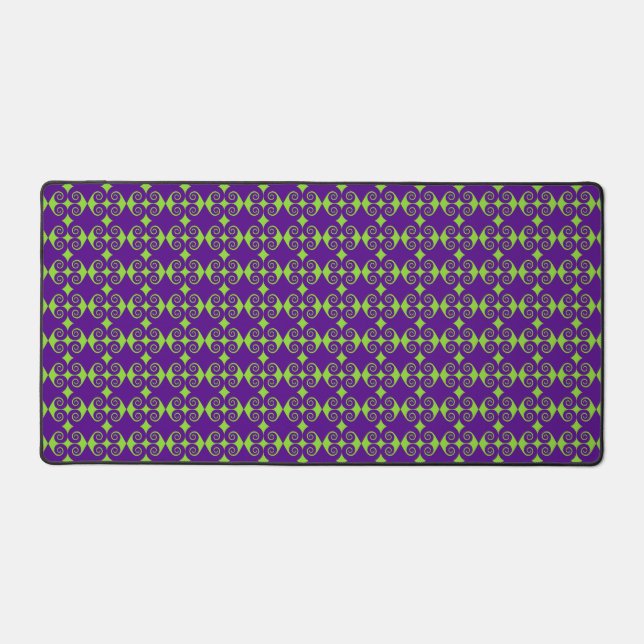 Diamond Curls Desk Mat (Front)