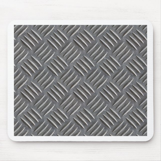 Diamond Cut Metallic Pattern Mouse Mat (Front)