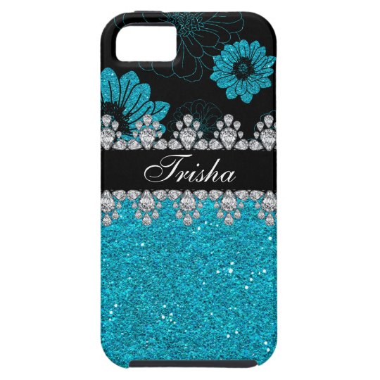 Diamond Dahlias iPhone 5 Case