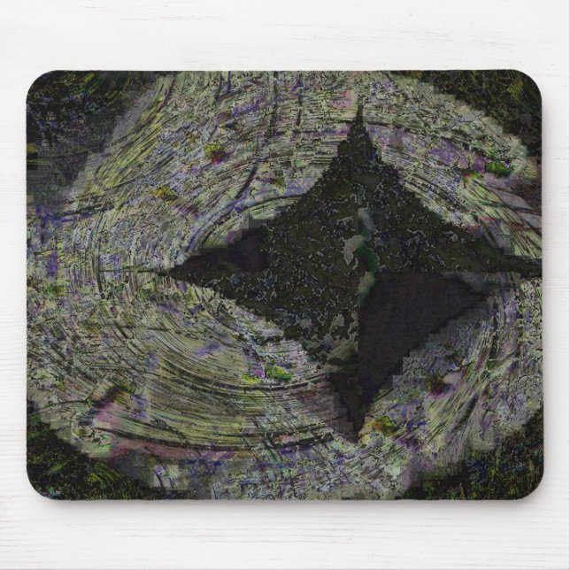 Diamond, digital abstract mouse mat (Front)