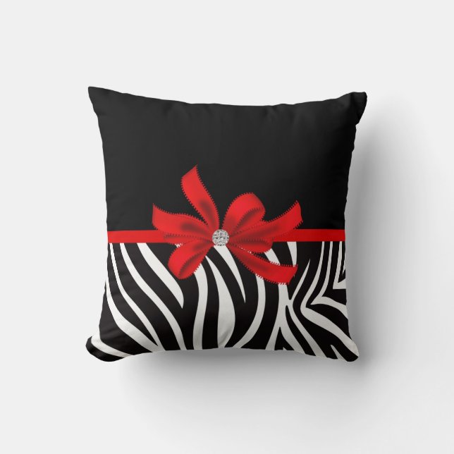 Diamond Diva (red) Cushion (Front)