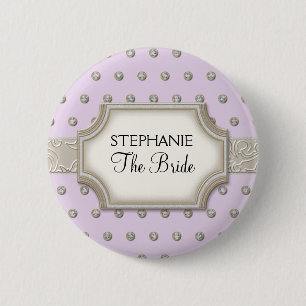 Diamond-Dot-Swirl-AJR-BZY-PAPER-1W2.png 6 Cm Round Badge