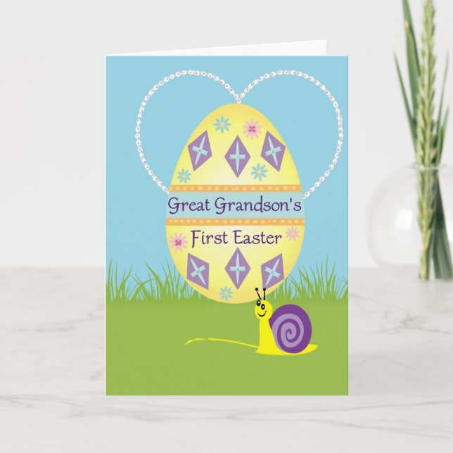 Diamond Egg First Milestone Card (Front)