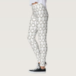 Diamond Engagement Ring Wedding Bride Leggings<br><div class="desc">Features an original marker illustration of a sparkling diamond ring. Perfect for engagements,  weddings,  bridal showers,  and more! 

Designer is available to create and upload custom designs to match the colours and themes of your wedding--click "Ask this Designer" to begin the design process!</div>