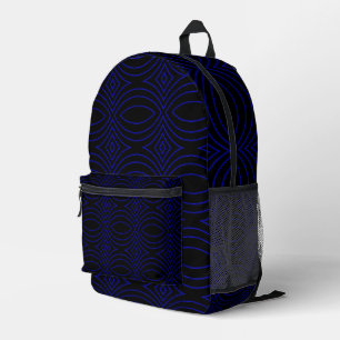 Diamond Eyes Modern Pop Art Abstract Printed Backpack